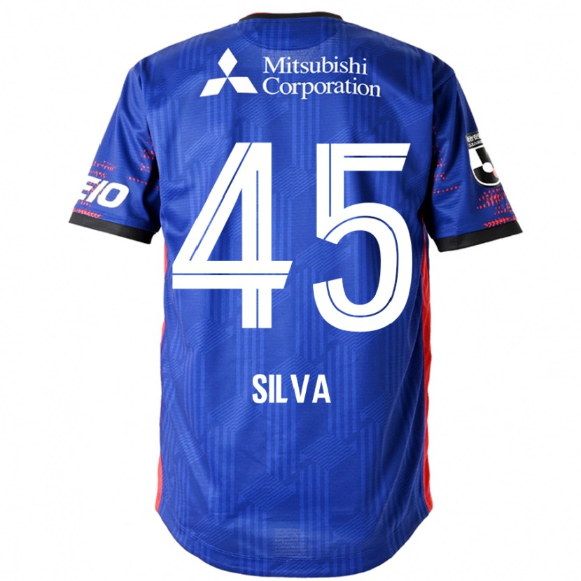 Danxen Homme Maillot Arthur Silva #45 Bleu Royal Blanc Tenues Domicile 2025/26 T-Shirt