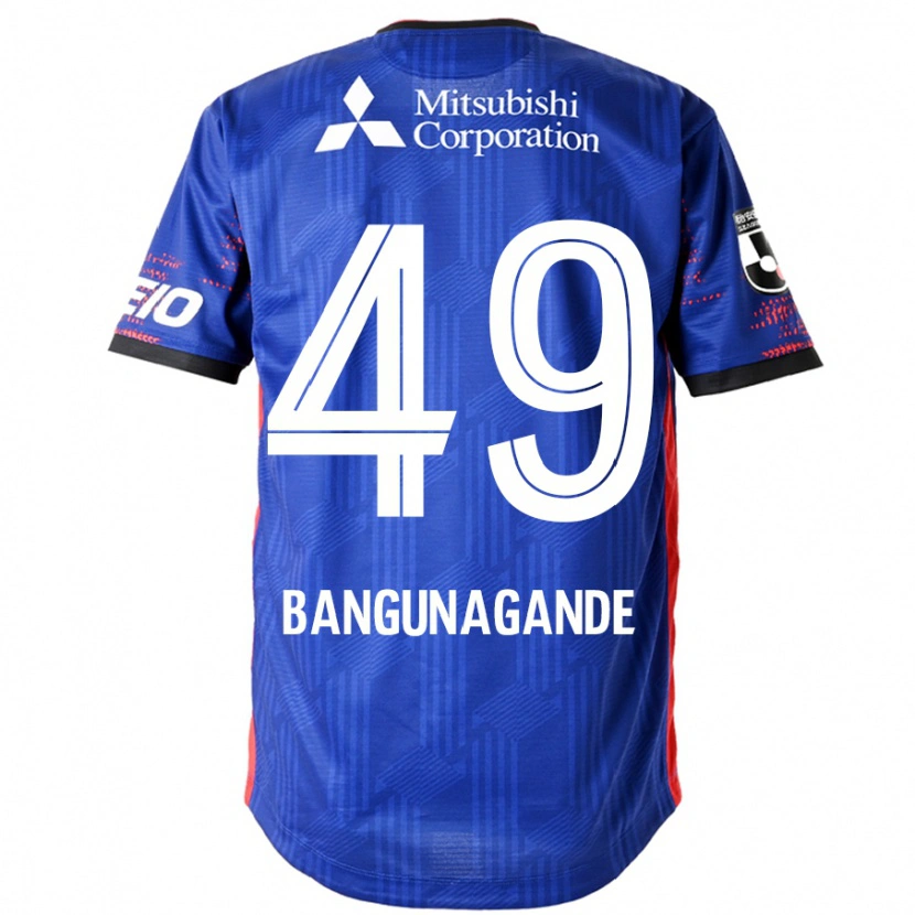 Danxen Homme Maillot Kashif Bangunagande #49 Bleu Royal Blanc Tenues Domicile 2025/26 T-Shirt