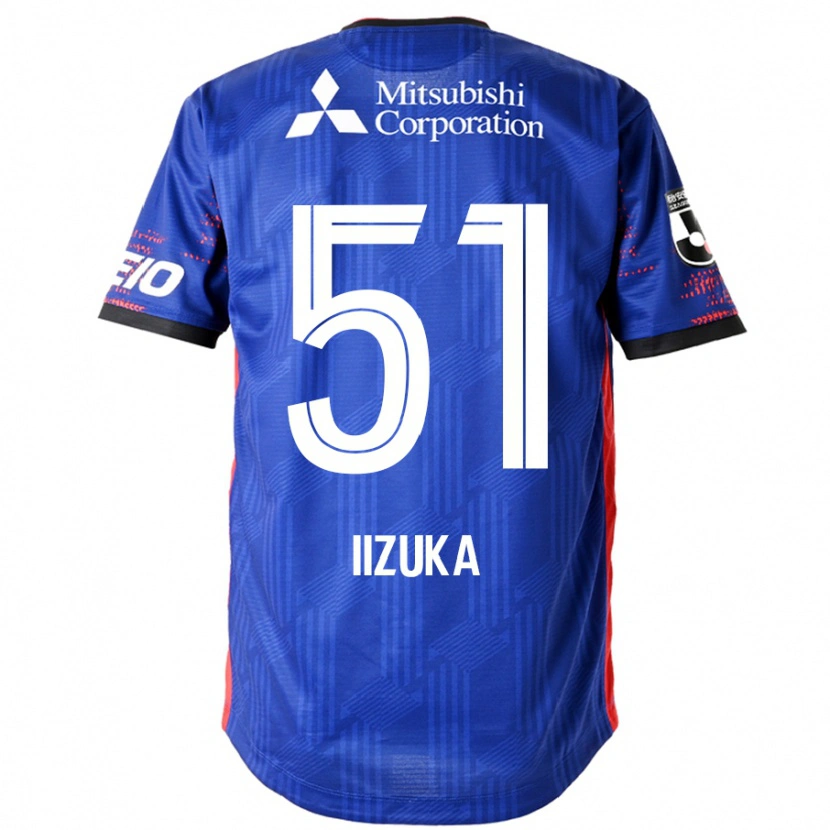 Danxen Homme Maillot Yoshihito Iizuka #51 Bleu Royal Blanc Tenues Domicile 2025/26 T-Shirt