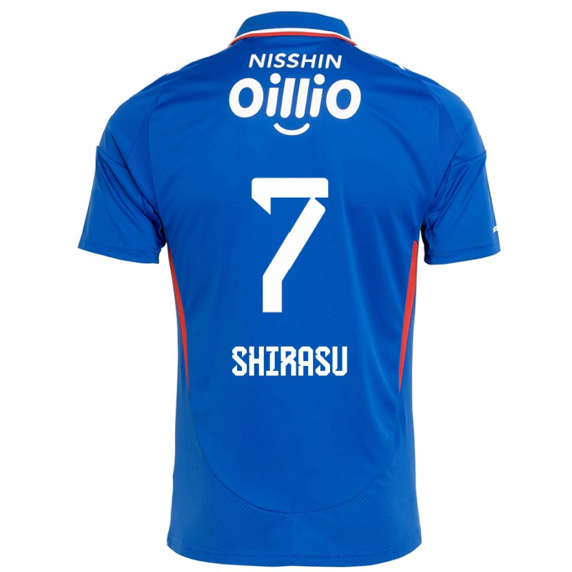 Danxen Homme Maillot Kento Shirasu #7 Bleu Royal Blanc Tenues Domicile 2025/26 T-Shirt