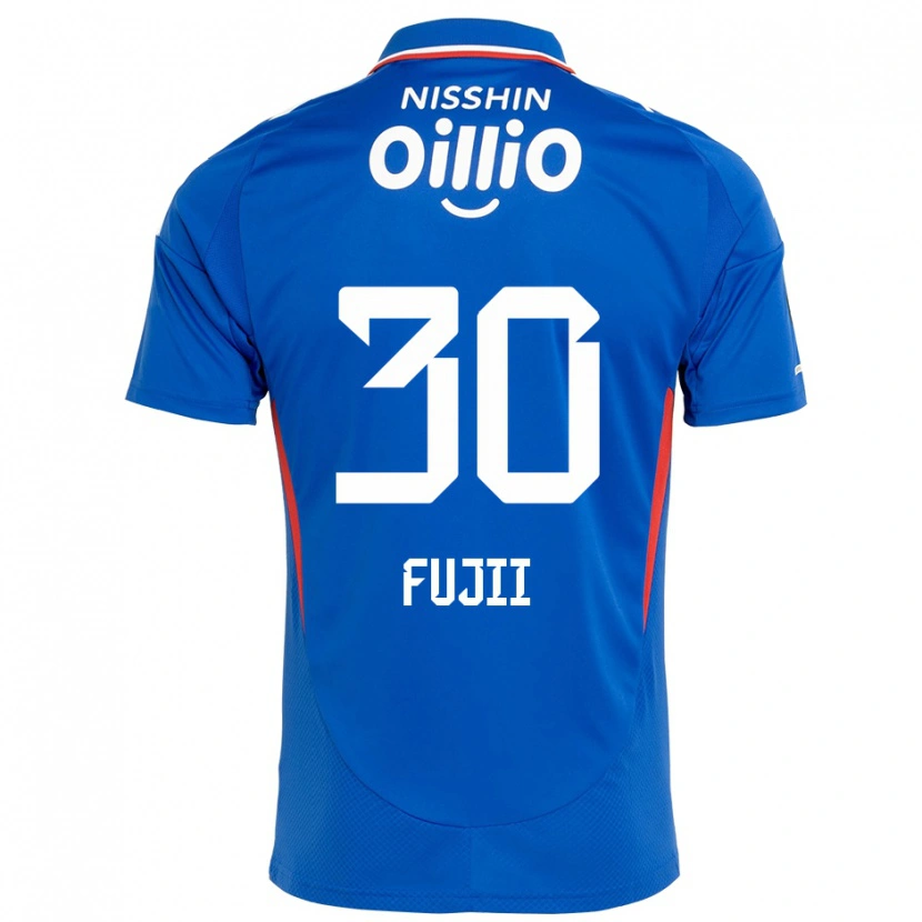 Danxen Homme Maillot Shota Fujii #30 Bleu Royal Blanc Tenues Domicile 2025/26 T-Shirt