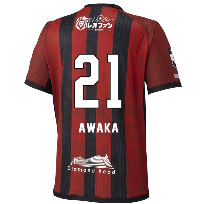 Danxen Homme Maillot Shunta Awaka #21 Bleu Rouge Tenues Domicile 2025/26 T-Shirt