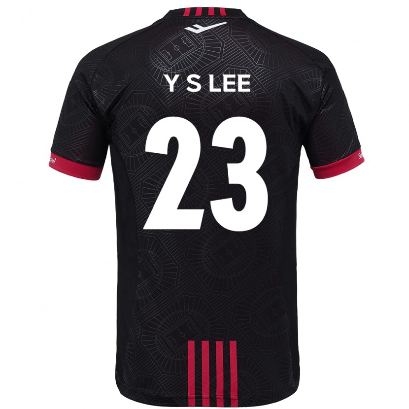 Danxen Homme Maillot Si-Young Lee #23 Blanc Noir Tenues Domicile 2025/26 T-Shirt