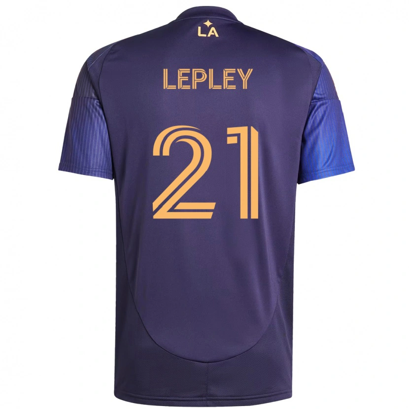 Danxen Homme Maillot Tucker Lepley #21 Blanc Jaune Tenues Extérieur 2025/26 T-Shirt