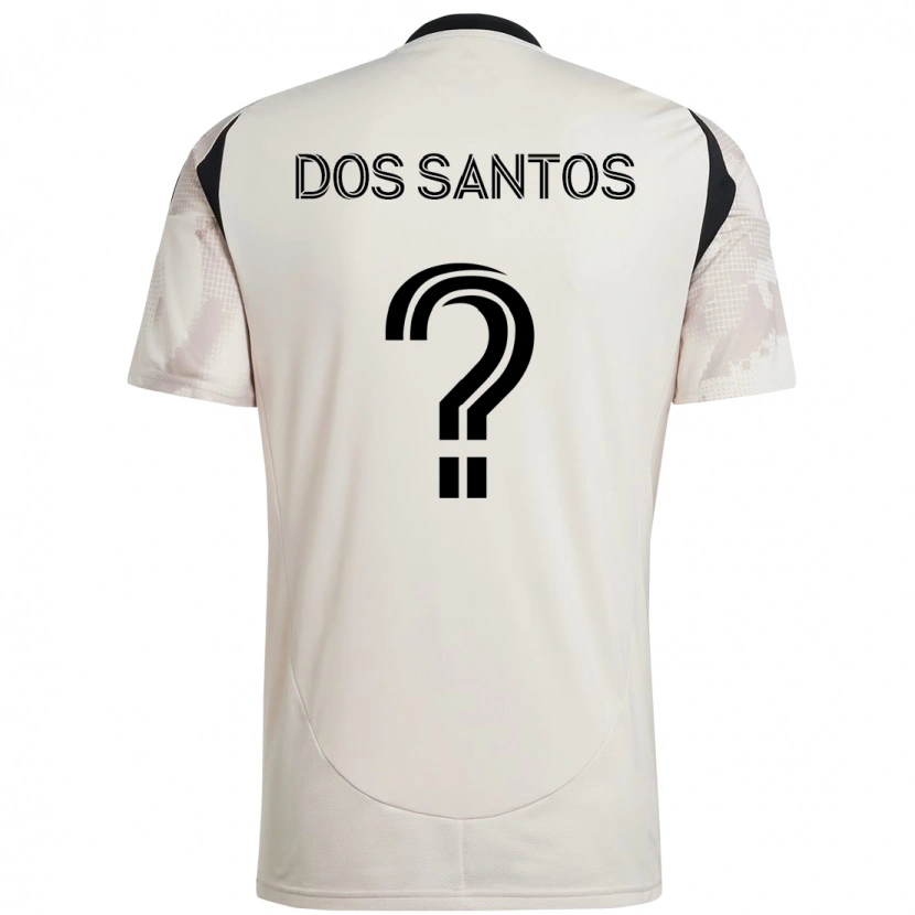 Danxen Homme Maillot Matthew Dos Santos #0 Rouge Noir Tenues Extérieur 2025/26 T-Shirt