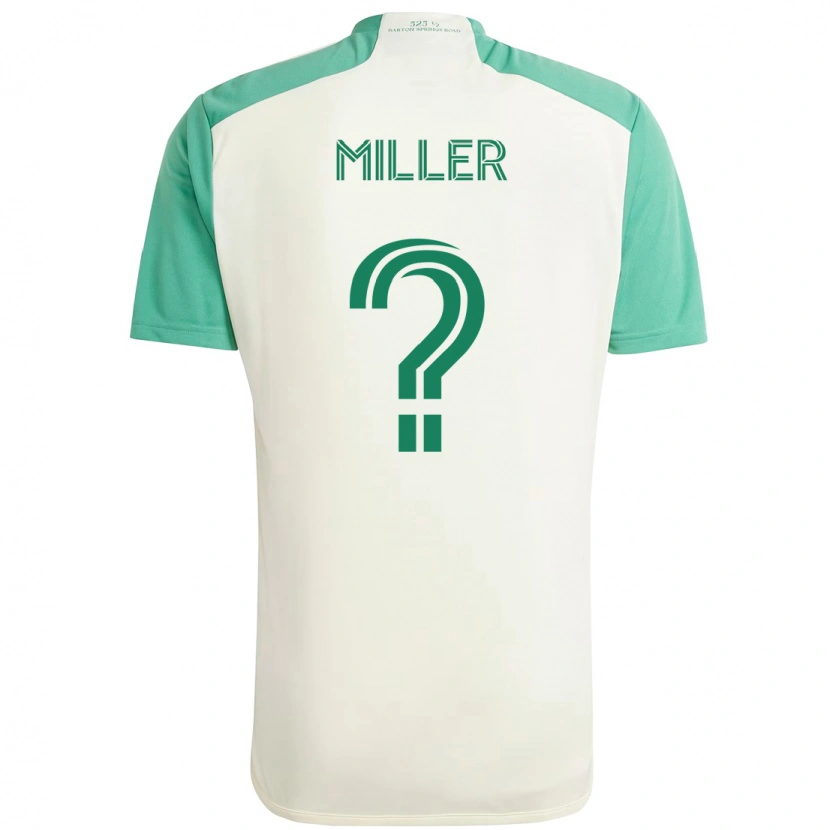 Danxen Homme Maillot Mason Miller #0 Vert Noir Tenues Extérieur 2025/26 T-Shirt