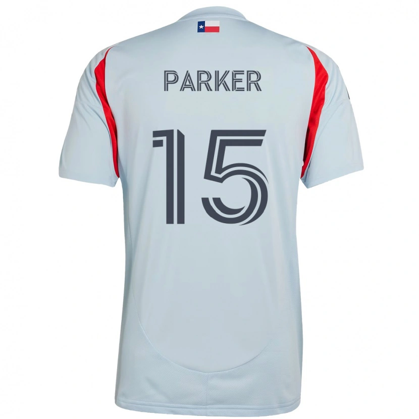 Danxen Homme Maillot Isaiah Parker #15 Rouge Bleu Marine Tenues Extérieur 2025/26 T-Shirt
