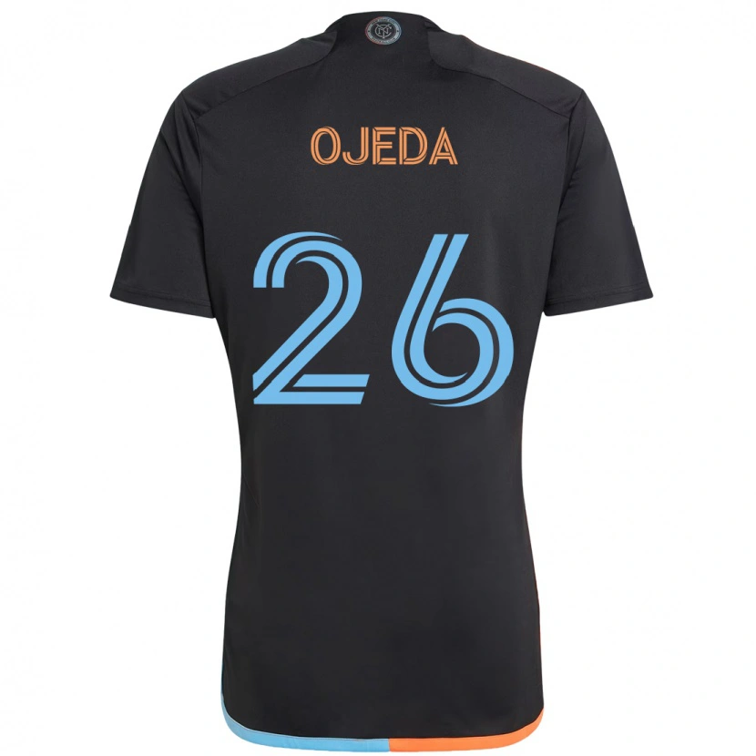 Danxen Homme Maillot Agustín Ojeda #26 Bleu Clair Tenues Extérieur 2025/26 T-Shirt