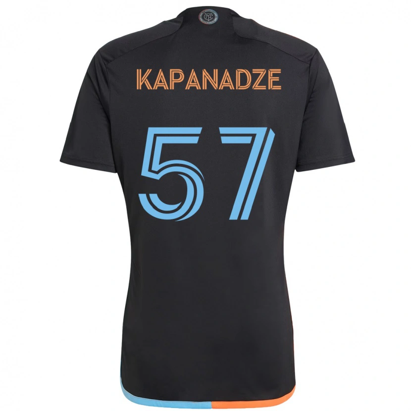 Danxen Homme Maillot Nicholas Kapanadze #57 Bleu Clair Tenues Extérieur 2025/26 T-Shirt