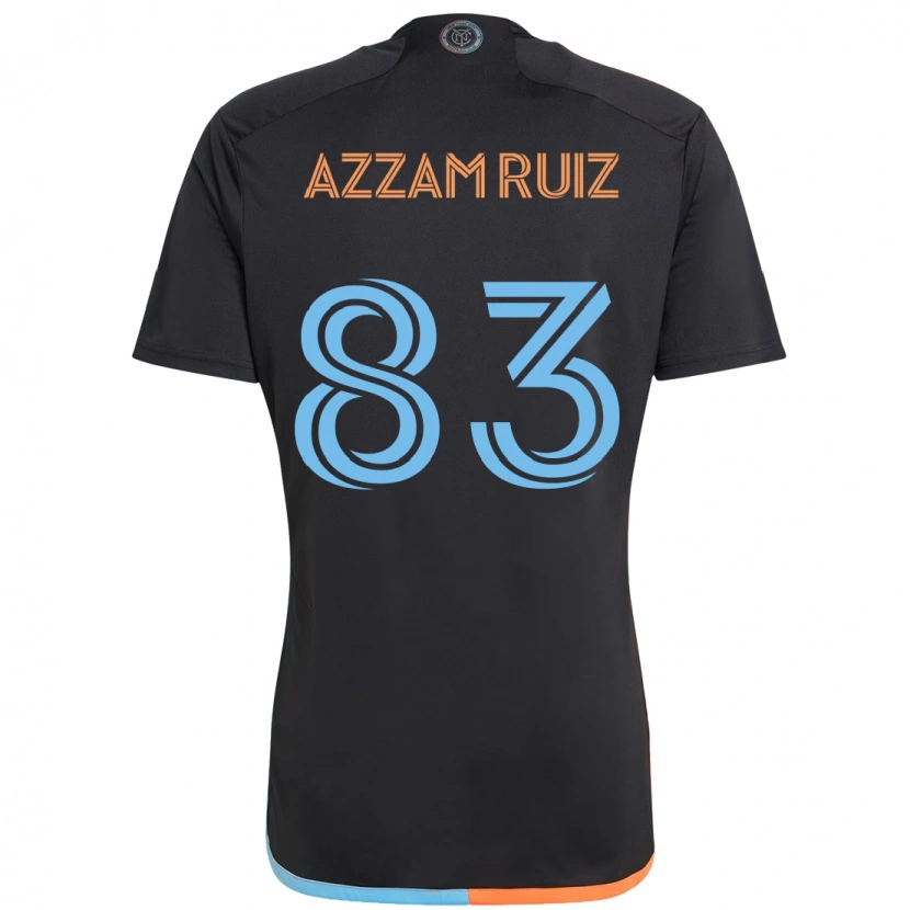 Danxen Homme Maillot Camil Azzam Ruiz #83 Bleu Clair Tenues Extérieur 2025/26 T-Shirt