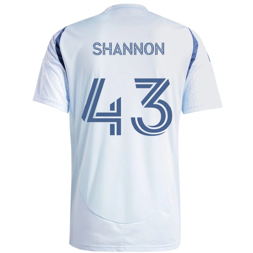 Danxen Homme Maillot Jaylen Shannon #43 Rouge Blanc Tenues Extérieur 2025/26 T-Shirt