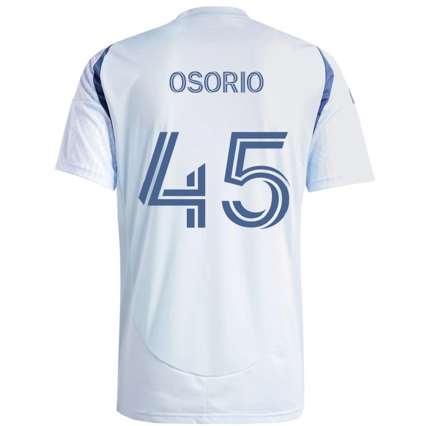 Danxen Homme Maillot Harold Osorio #45 Rouge Blanc Tenues Extérieur 2025/26 T-Shirt