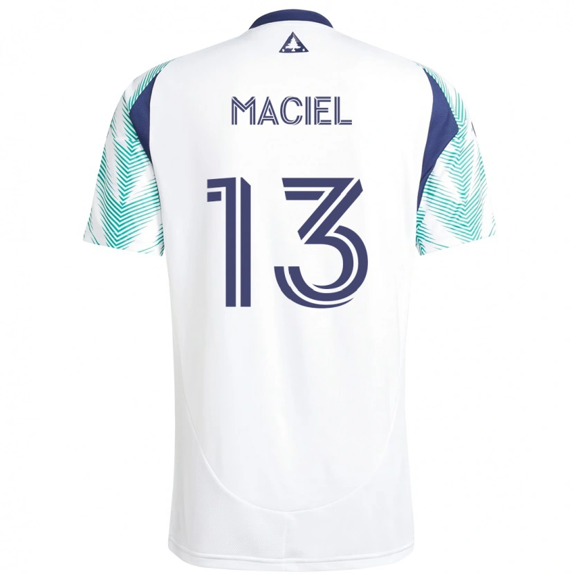 Danxen Homme Maillot Maciel #13 Bleu Rouge Tenues Extérieur 2025/26 T-Shirt