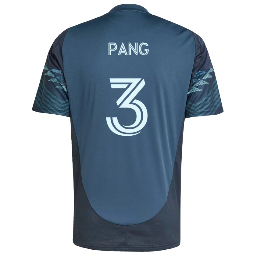 Danxen Homme Maillot Kaylene Pang #3 Vert Blanc Tenues Extérieur 2025/26 T-Shirt