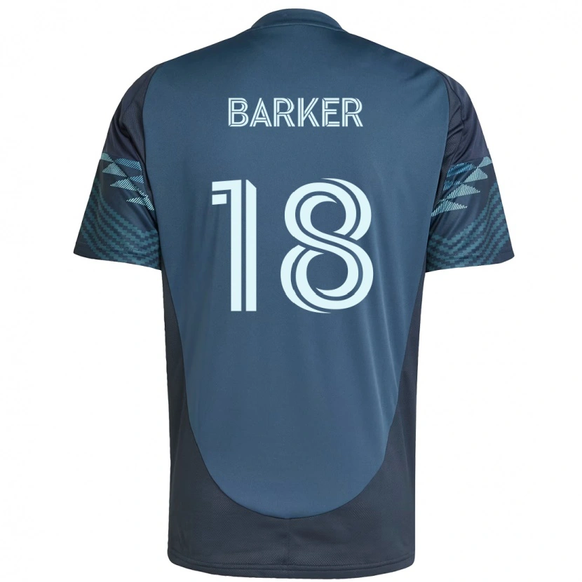 Danxen Homme Maillot Alicia Barker #18 Vert Blanc Tenues Extérieur 2025/26 T-Shirt
