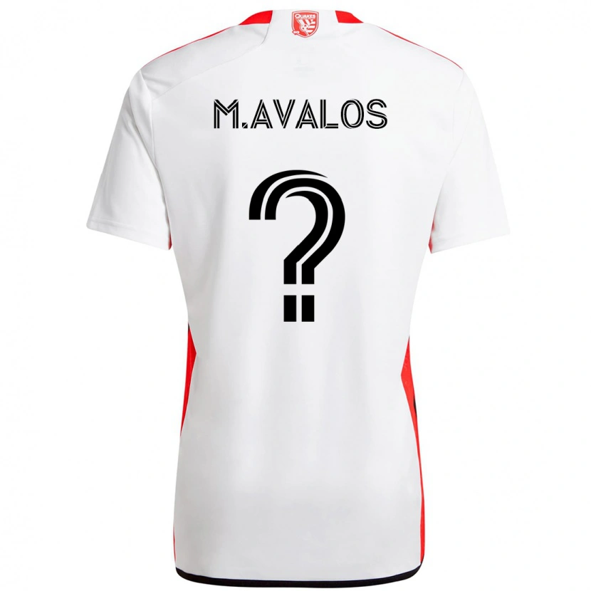 Danxen Homme Maillot Marcelo Avalos #0 Noir Bleu Foncé Tenues Extérieur 2025/26 T-Shirt