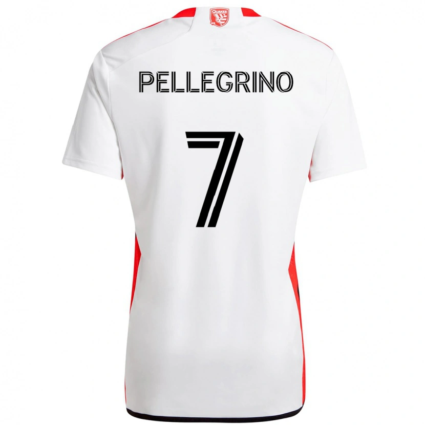 Danxen Homme Maillot Amahl Pellegrino #7 Noir Bleu Foncé Tenues Extérieur 2025/26 T-Shirt