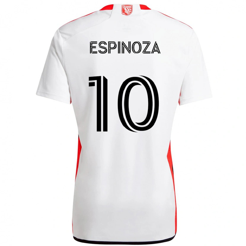 Danxen Homme Maillot Cristian Espinoza #10 Noir Bleu Foncé Tenues Extérieur 2025/26 T-Shirt