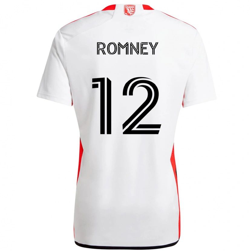 Danxen Homme Maillot Dave Romney #12 Noir Bleu Foncé Tenues Extérieur 2025/26 T-Shirt
