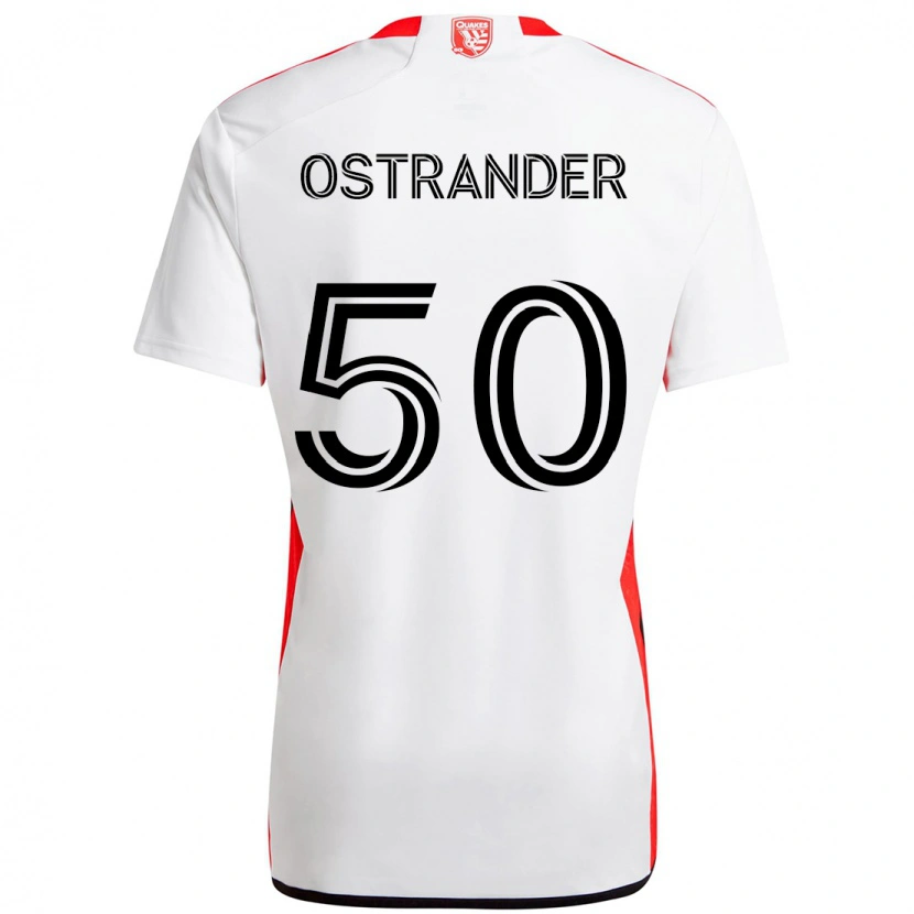 Danxen Homme Maillot William Ostrander #50 Noir Bleu Foncé Tenues Extérieur 2025/26 T-Shirt