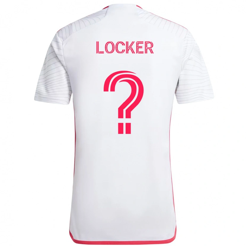 Danxen Homme Maillot Carson Locker #0 Magenta Blanc Tenues Extérieur 2025/26 T-Shirt