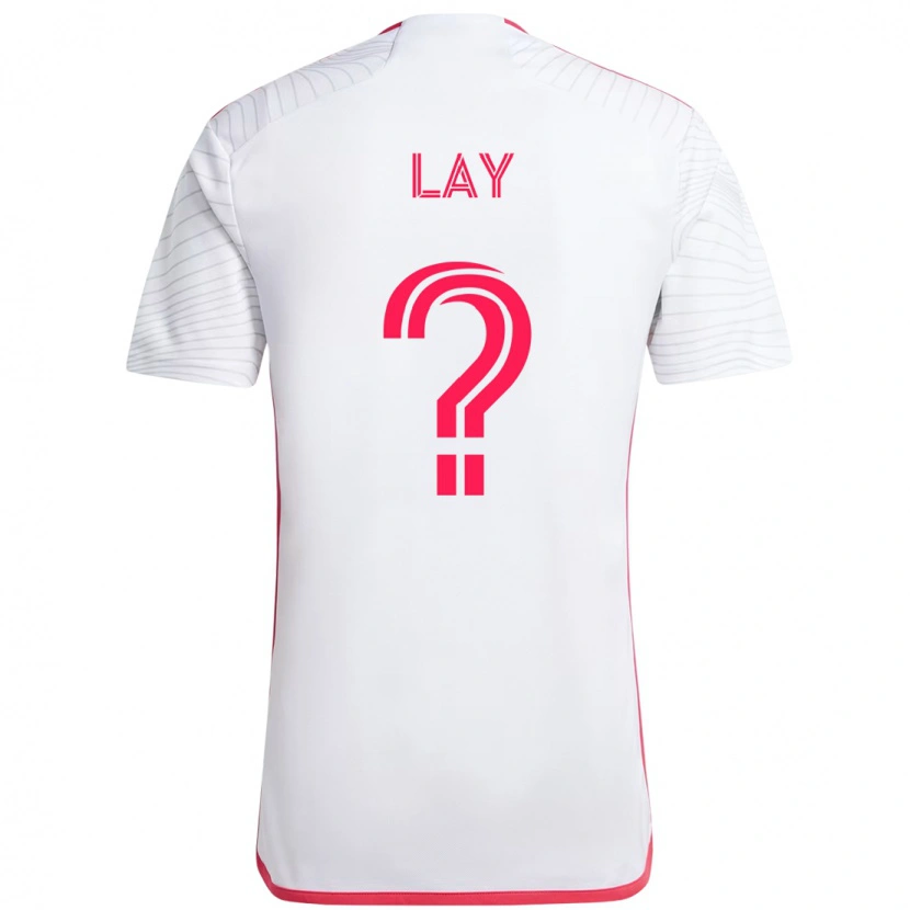 Danxen Homme Maillot Mikey Lay #0 Magenta Blanc Tenues Extérieur 2025/26 T-Shirt