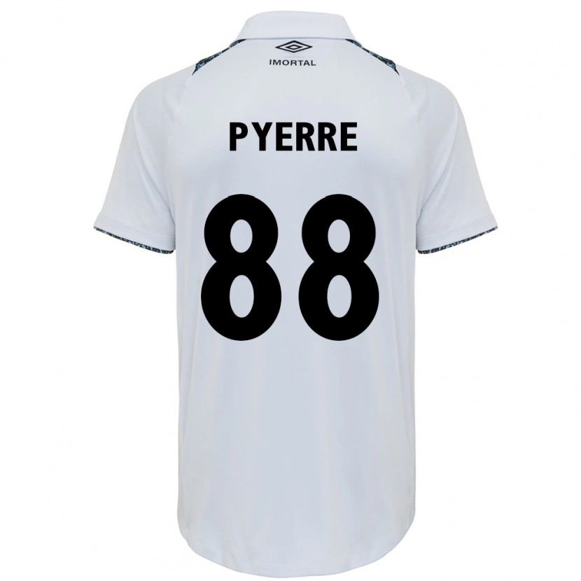 Danxen Homme Maillot Jean Pyerre #88 Blanc Bleu Tenues Extérieur 2025/26 T-Shirt