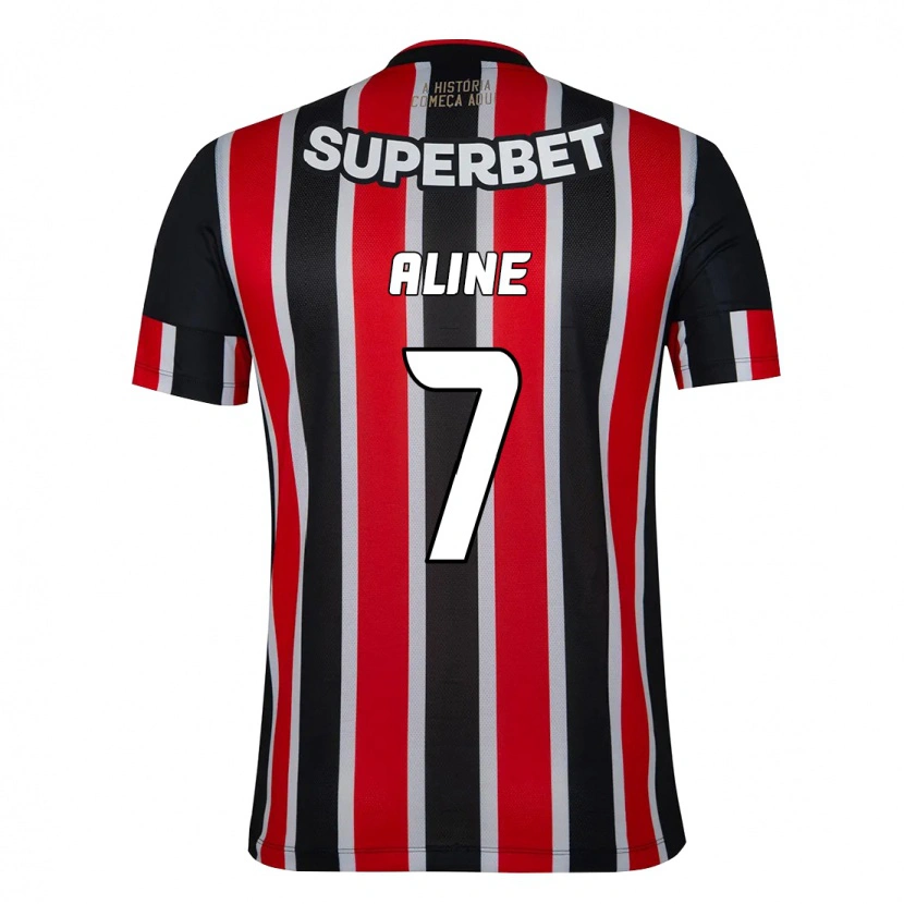 Danxen Homme Maillot Aline #7 Noir Rouge Tenues Extérieur 2025/26 T-Shirt