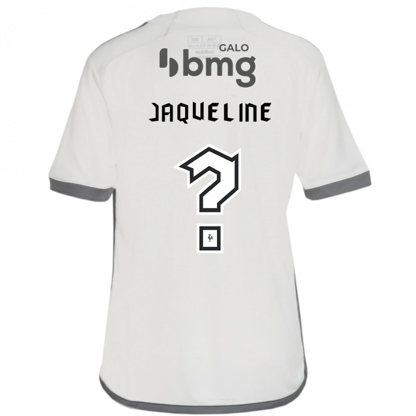 Danxen Homme Maillot Jaqueline #0 Blanc Cassé Tenues Extérieur 2025/26 T-Shirt