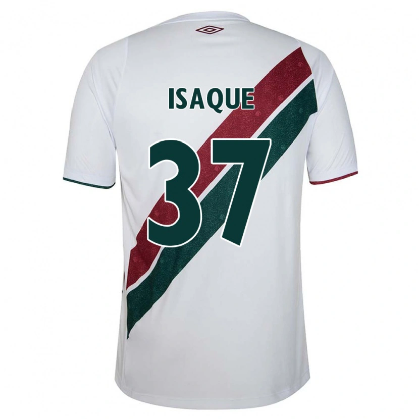 Danxen Homme Maillot Isaque #37 Vert Bordeaux Blanc Tenues Extérieur 2025/26 T-Shirt