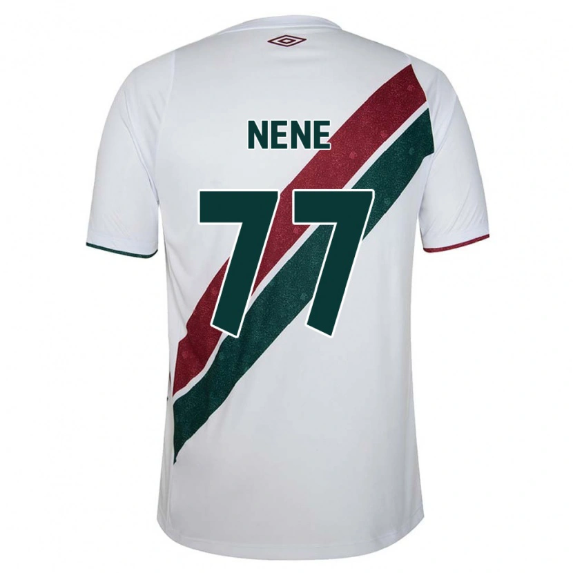 Danxen Homme Maillot Nene #77 Vert Bordeaux Blanc Tenues Extérieur 2025/26 T-Shirt