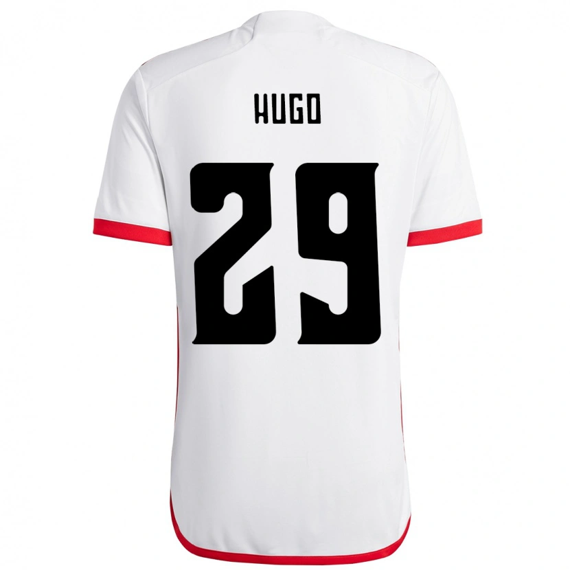 Danxen Homme Maillot Victor Hugo #29 Rouge Noir Tenues Extérieur 2025/26 T-Shirt