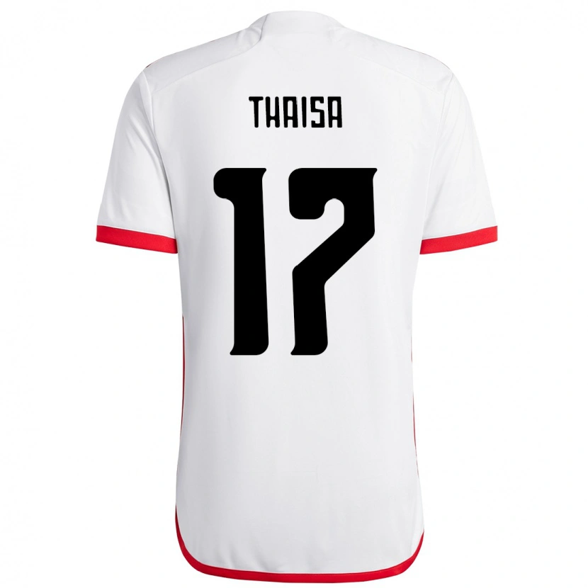 Danxen Homme Maillot Thaisa #17 Rouge Noir Tenues Extérieur 2025/26 T-Shirt