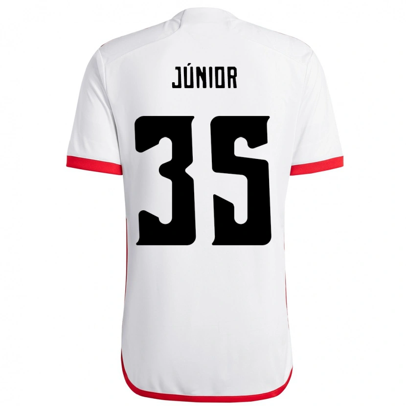 Danxen Homme Maillot Kaylaine Júnior #35 Rouge Noir Tenues Extérieur 2025/26 T-Shirt