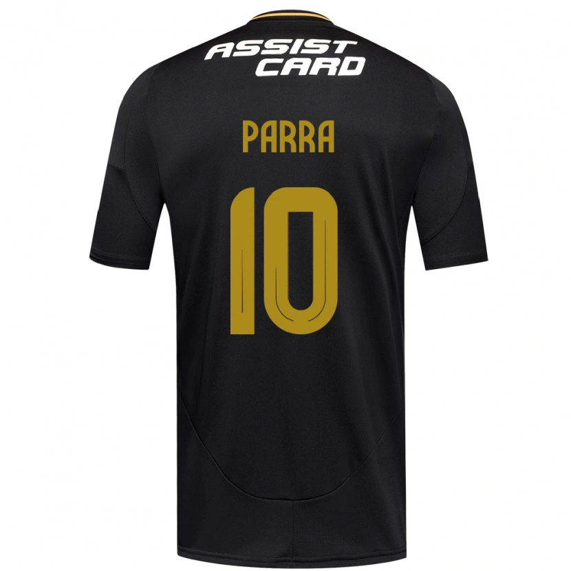 Danxen Homme Maillot Pablo Parra #10 Noir Blanc Jaune Tenues Extérieur 2025/26 T-Shirt