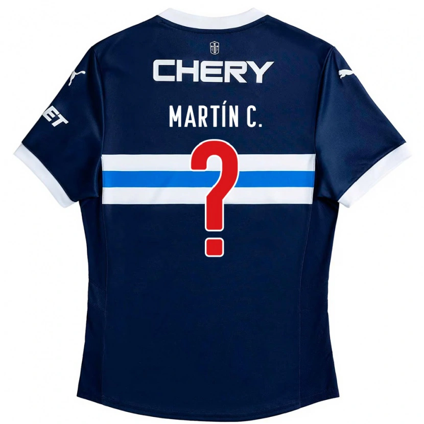 Danxen Homme Maillot Martín Contreras #0 Bleu Royal Blanc Tenues Extérieur 2025/26 T-Shirt
