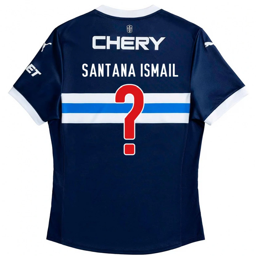 Danxen Homme Maillot Benjamin Santana Ismail #0 Bleu Royal Blanc Tenues Extérieur 2025/26 T-Shirt