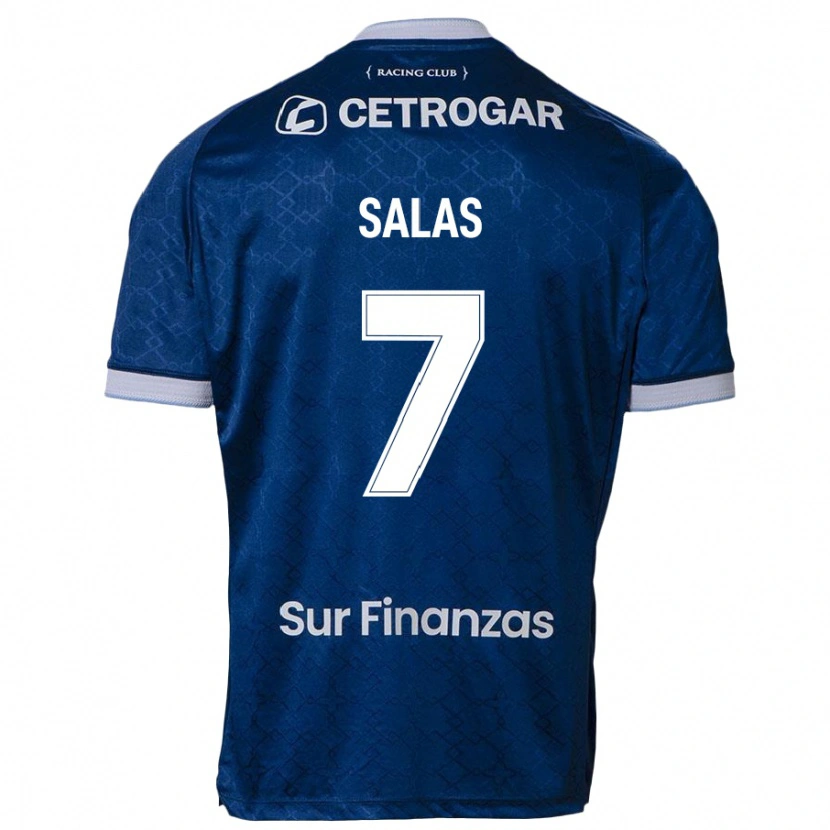 Danxen Homme Maillot Maximiliano Salas #7 Bleu Ciel Tenues Extérieur 2025/26 T-Shirt