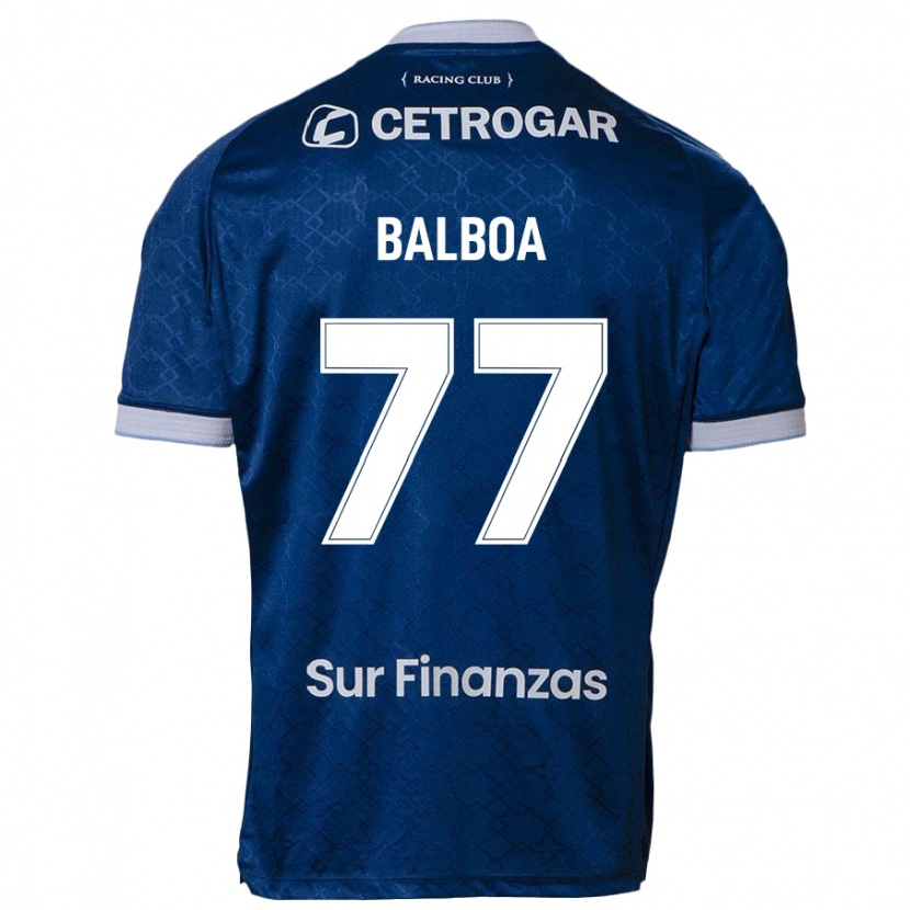 Danxen Homme Maillot Adrián Balboa #77 Bleu Ciel Tenues Extérieur 2025/26 T-Shirt
