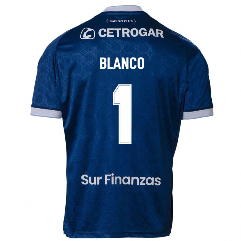 Danxen Homme Maillot Julieta Blanco #1 Bleu Foncé Tenues Extérieur 2025/26 T-Shirt