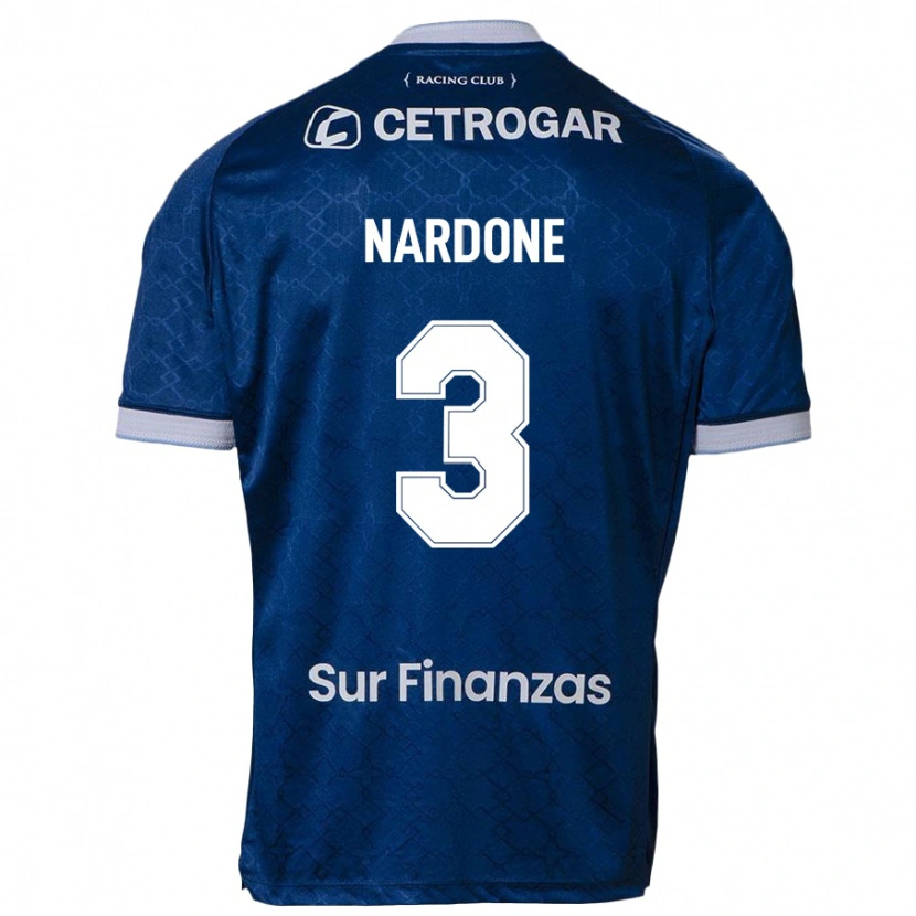 Danxen Homme Maillot Eugenia Nardone #3 Bleu Foncé Tenues Extérieur 2025/26 T-Shirt
