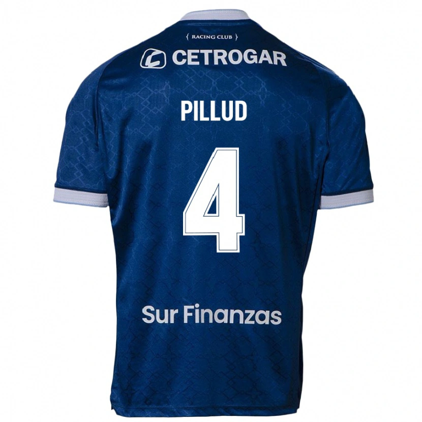 Danxen Homme Maillot Ivan Pillud #4 Bleu Ciel Tenues Extérieur 2025/26 T-Shirt