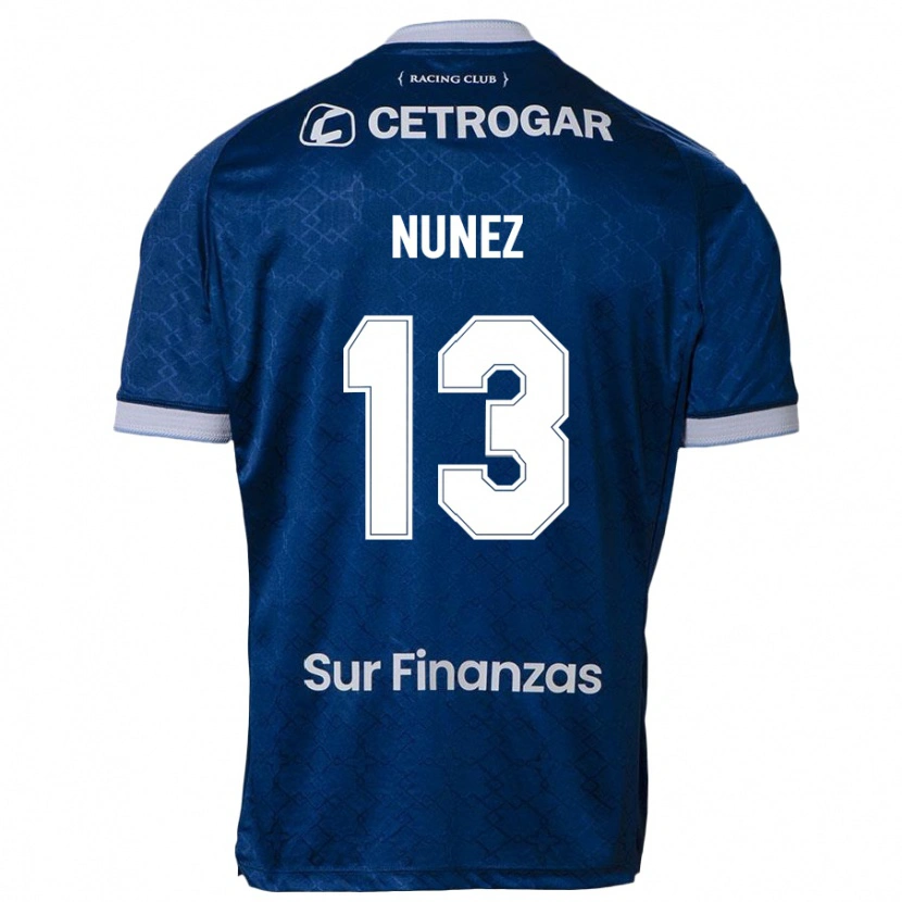 Danxen Homme Maillot Matias Nunez #13 Bleu Ciel Tenues Extérieur 2025/26 T-Shirt