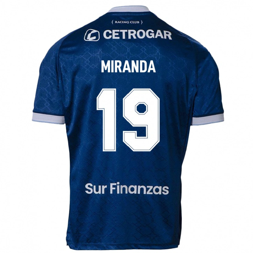 Danxen Homme Maillot Leonel Miranda #19 Bleu Ciel Tenues Extérieur 2025/26 T-Shirt