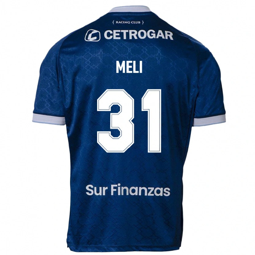 Danxen Homme Maillot Marcelo Meli #31 Bleu Ciel Tenues Extérieur 2025/26 T-Shirt