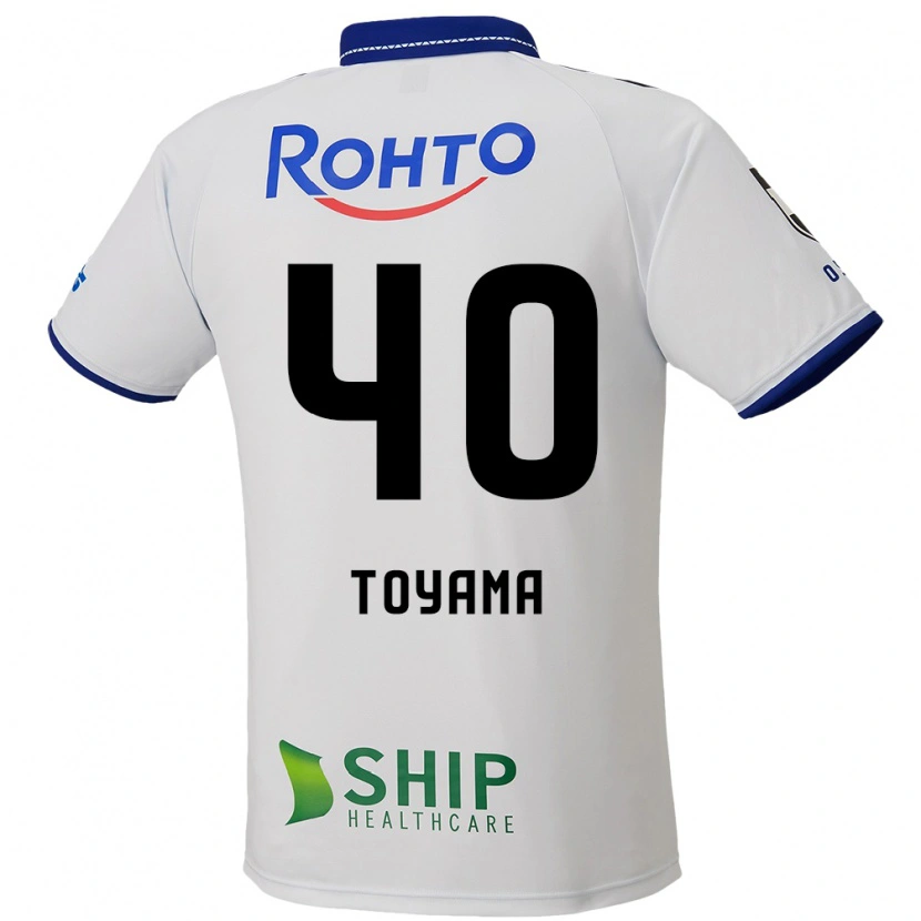 Danxen Homme Maillot Shoji Toyama #40 Bleu Blanc Noir Tenues Extérieur 2025/26 T-Shirt