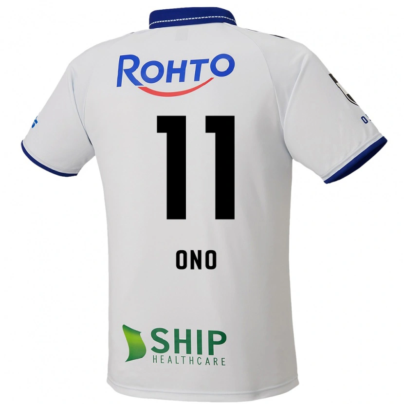 Danxen Homme Maillot Yuji Ono #11 Bleu Blanc Noir Tenues Extérieur 2025/26 T-Shirt
