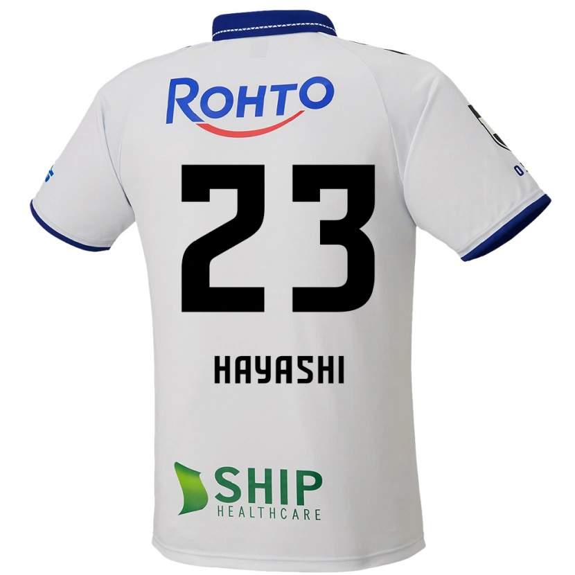 Danxen Homme Maillot Mizuki Hayashi #23 Bleu Blanc Noir Tenues Extérieur 2025/26 T-Shirt