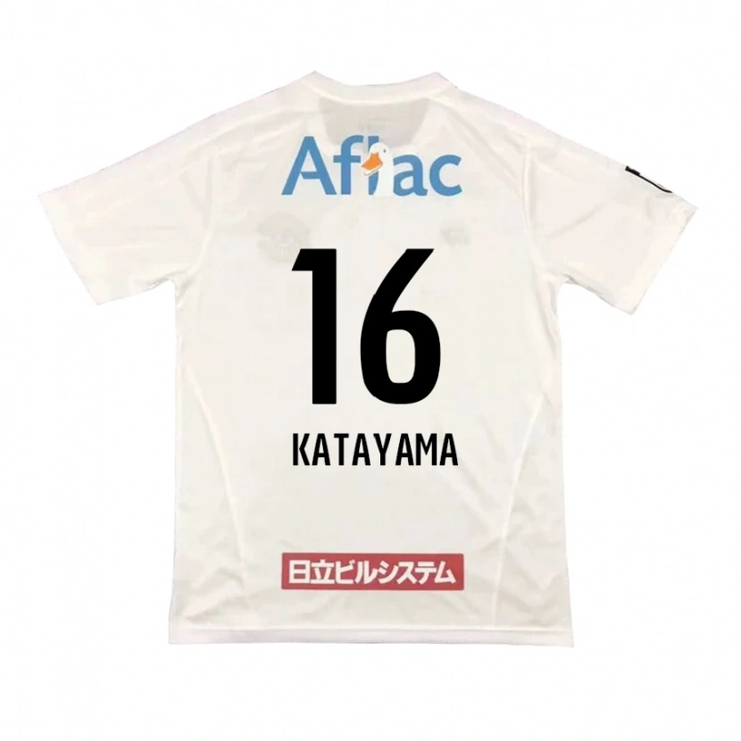 Danxen Homme Maillot Eiichi Katayama #16 Noir Jaune Tenues Extérieur 2025/26 T-Shirt