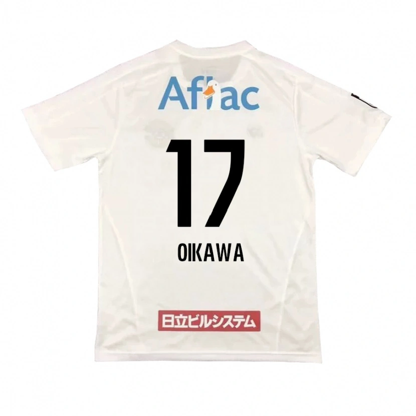 Danxen Homme Maillot Koki Oikawa #17 Noir Jaune Tenues Extérieur 2025/26 T-Shirt